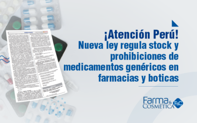 ¡Atención Perú! Nueva ley regula stock y prohibiciones de medicamentos genéricos en farmacias y boticas
