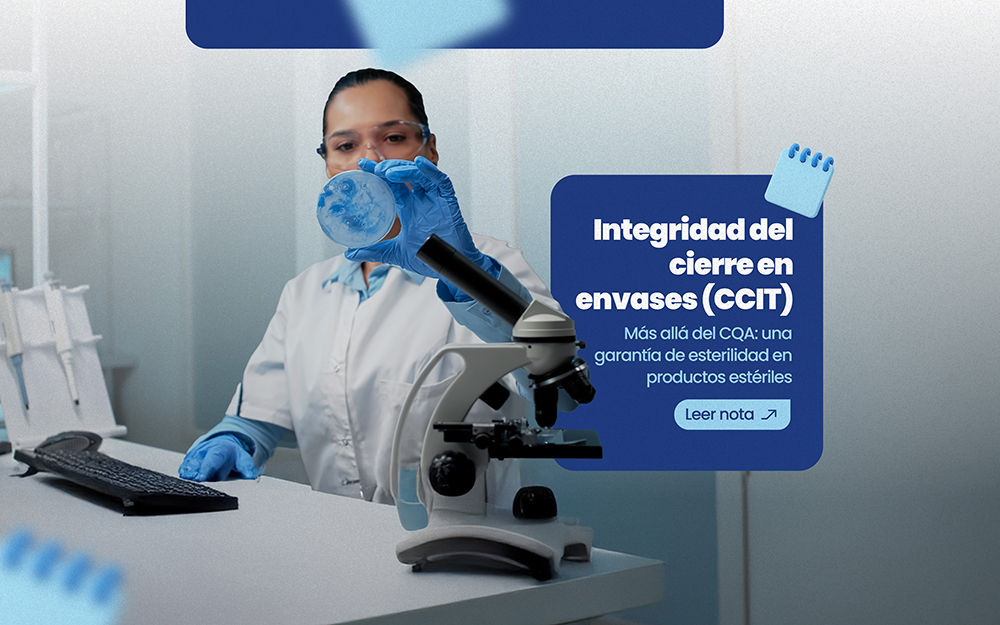 CCIT en productos estériles: más que una técnica, una garantía de integridad